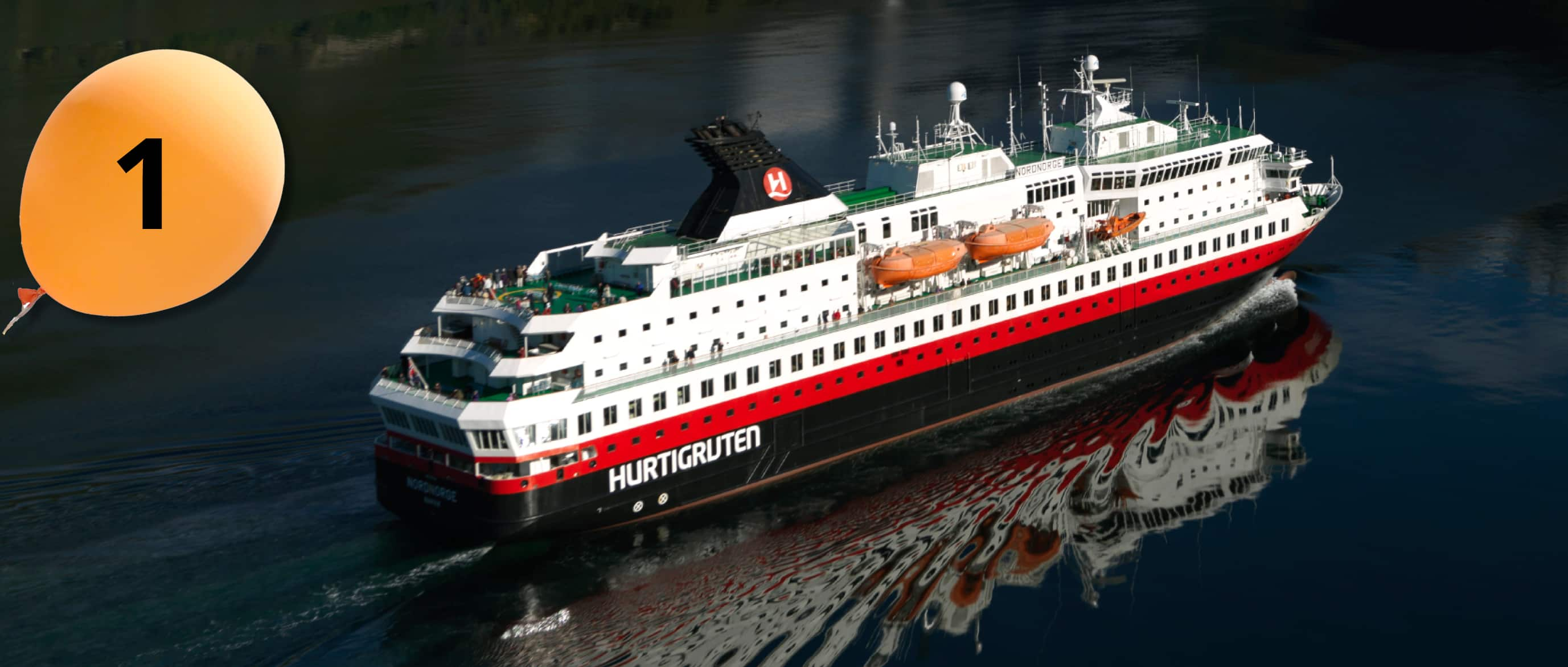 Vinn luksuscruise med Hurtigruten